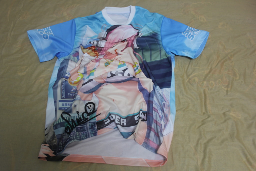 super sonico t shirt